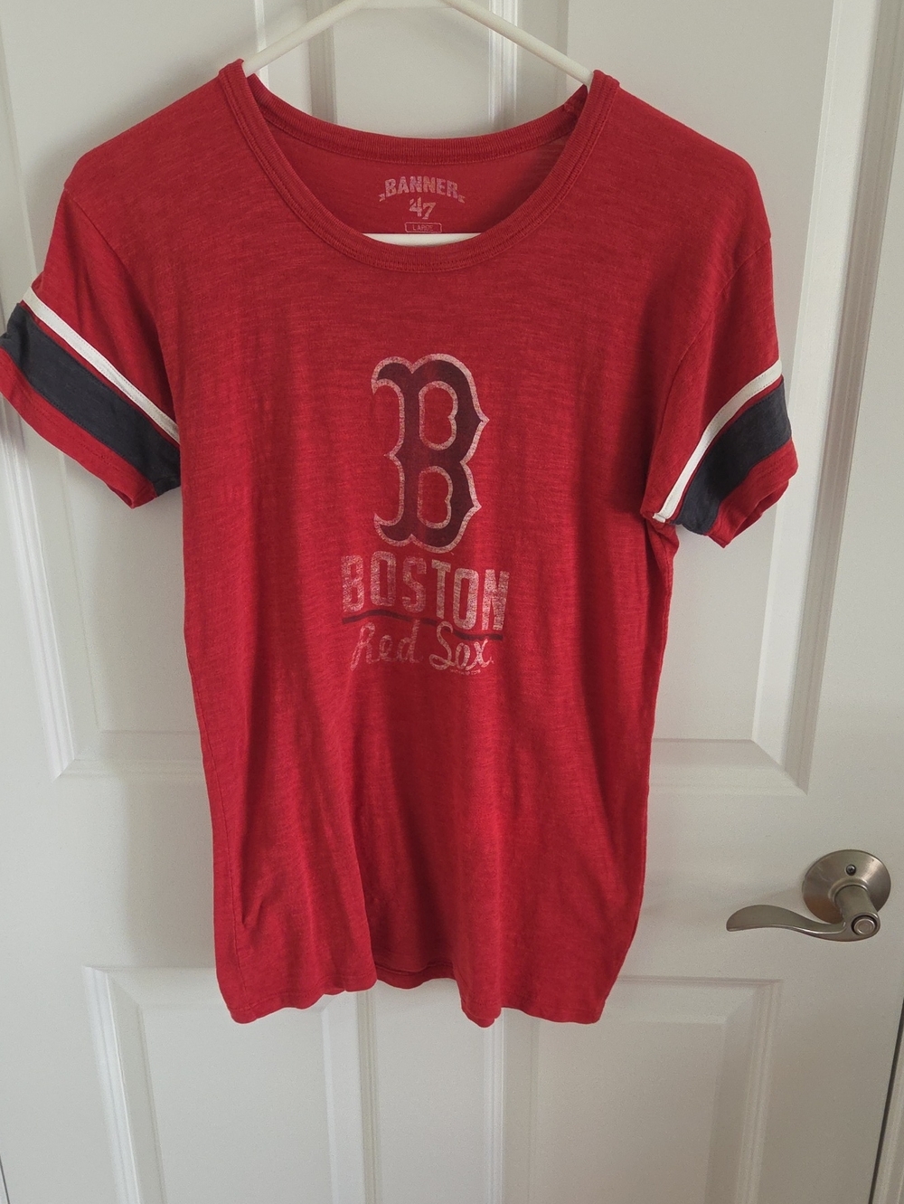 '47 Women’s Boston Red Sox Red Short Sleeve Tee